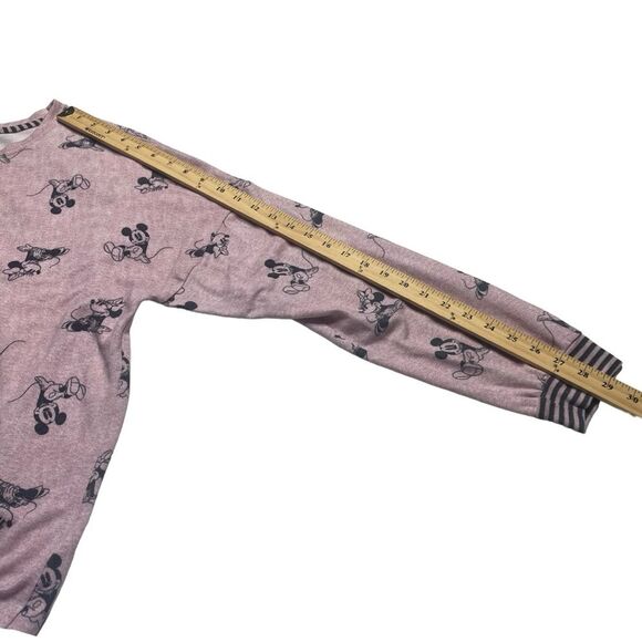 Disney Pajama Loungewear Set Mickey Minnie Mouse Soft Pink Women’s Sz XL - Picture 10 of 16